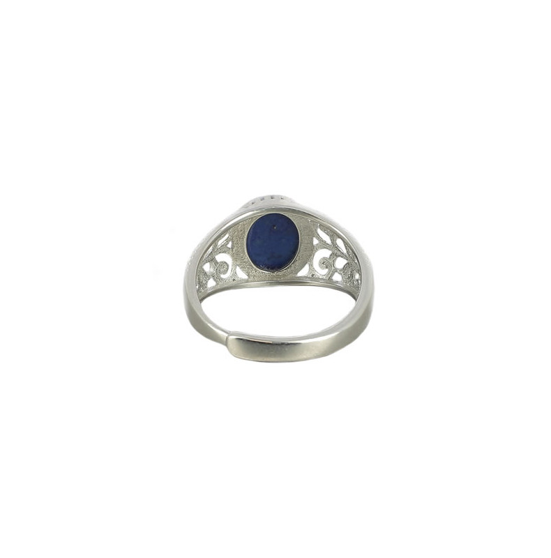 Bague Mystique En Lapis Lazuli Et Argent Minerals Store