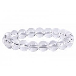 bracelet perles cristal de roche
