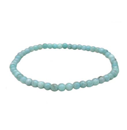 amazonite bracelet perles 4mm