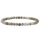 labradorite bracelet perles 4mm