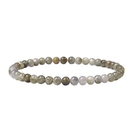 labradorite bracelet perles 4mm