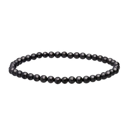 shungite bracelet perles 4mm