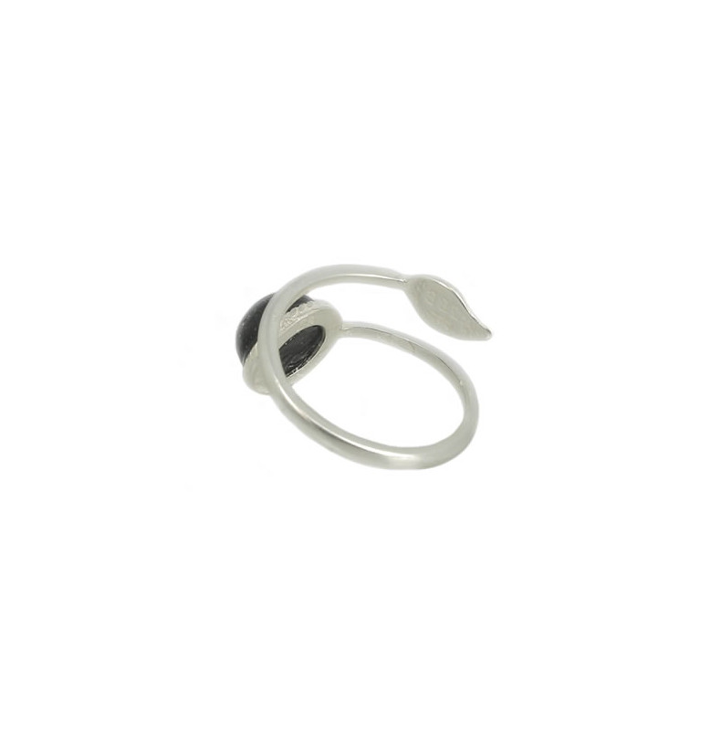 Bague En Argent 925 Avec Tourmaline Paraiba - Poids 11.2g, Taille 60, Style Harnais, Neuf Sans Emballage