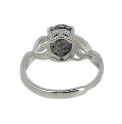 bague obsidienne lady m