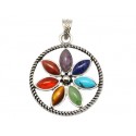 chakra pendentif cabochons