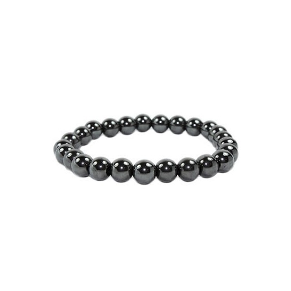 bracelet perles hématite