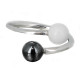 bague hématite howlite argent