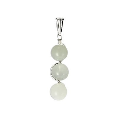 jade de chine pendentif perles