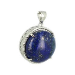 lapis lazuli pendentif argent