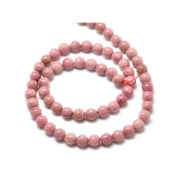 rhodonite fil de perles naturelles