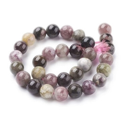 tourmaline multicolore fil de perles