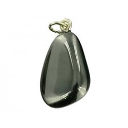 pendentif pierre roulée hématite