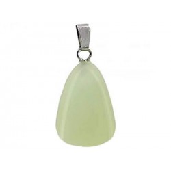 pendentif pierre roulée jade de chine