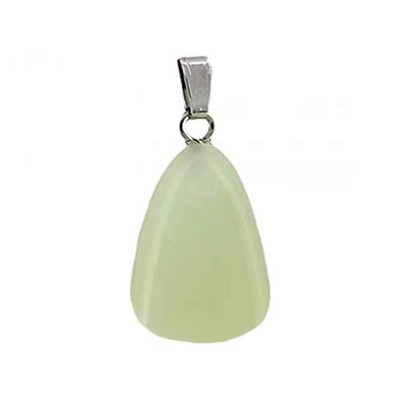 pendentif pierre roulée jade de chine