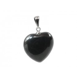 pendentif coeur hématite