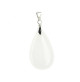 pendentif goutte de jade blanc