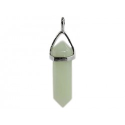 pendentif pierre pointe jade de chine