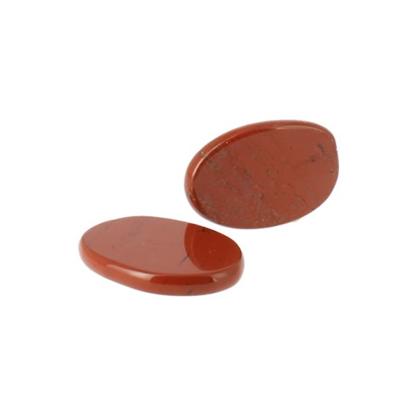 galet jaspe rouge pierre plate
