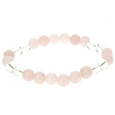bracelet perles amour lithothérapie
