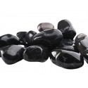 pierre agate noire galet roulé