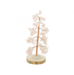 quartz rose arbre de vie