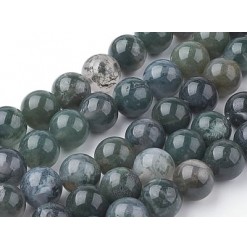 perles agate mousse
