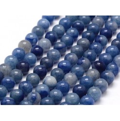 aventurine bleue perles naturelles