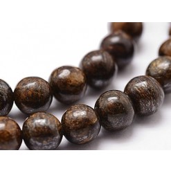 bronzite pierres perles naturelles
