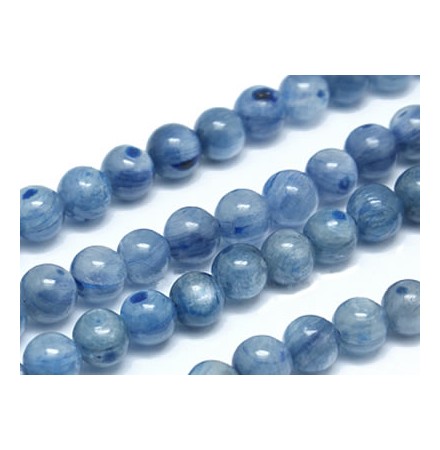 cyanite perles naturelles
