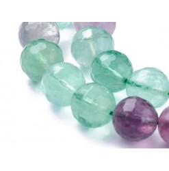 fluorine perles pierres facettées
