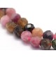 tourmaline multicolore perles facettées