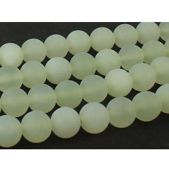 jade de chine perles givrées