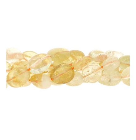 perles de citrine nuggets
