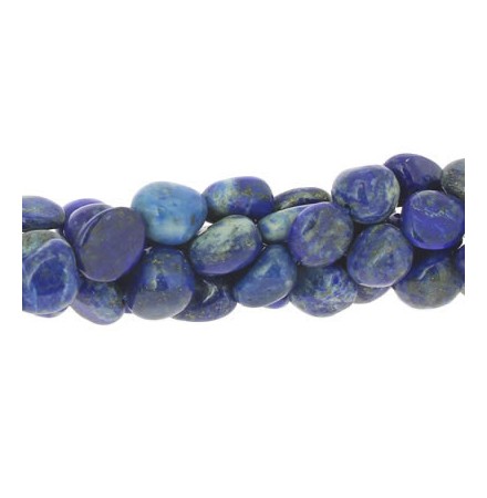 perles lapis lazuli nuggets