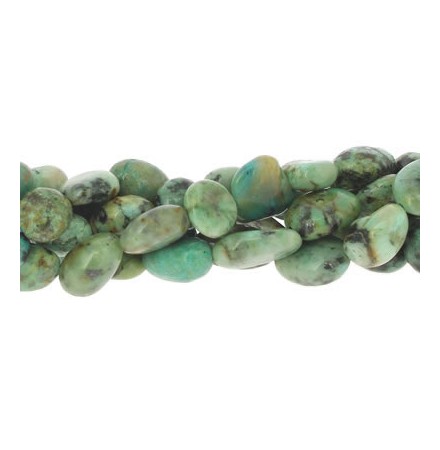 turquoise afrique perles nuggets