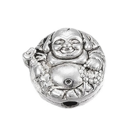 bouddha en métal perle
