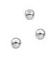 perles en argent rondes 4mm