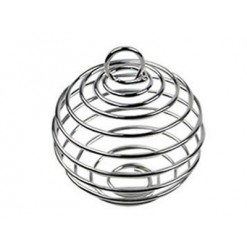 support pendentif cage spirale