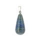 pendentif de lapis lazuli pierre polie