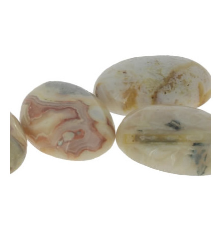 cabochons pierre agate crazy lace