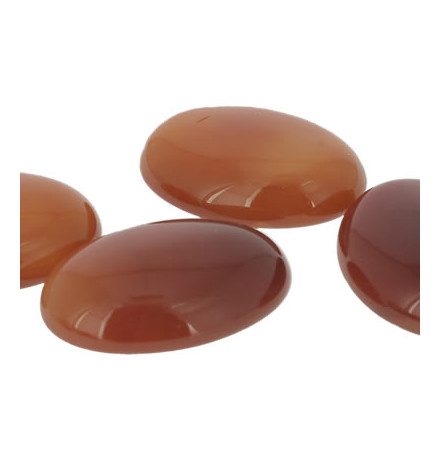 cabochon pierre cornaline