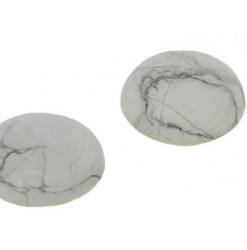 cabochons pierre howlite