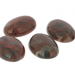pierre cabochon jaspe breschia