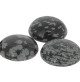 obsidienne neige cabochon