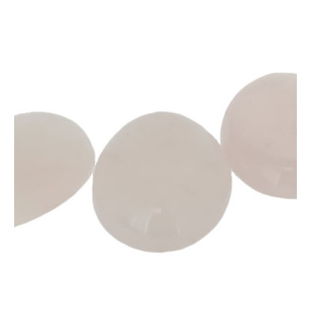 cabochon de quartz rose
