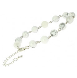 howlite bracelet perles