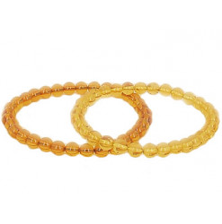 bracelet ambre perles