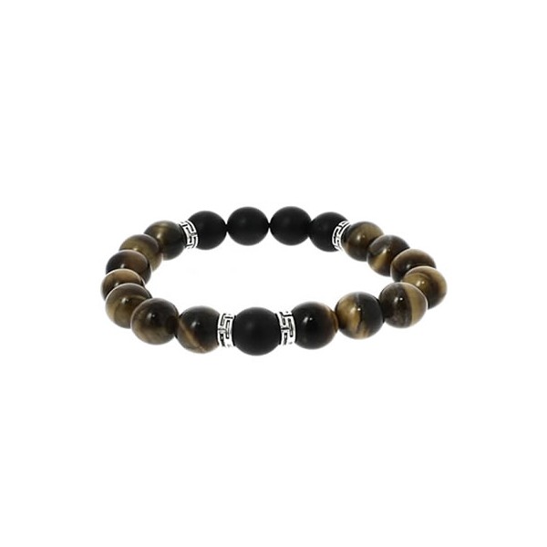 bracelet black tiger black pearl
