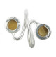 oeil de tigre bague argent