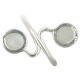 bague cabochon pierre de lune sur argent